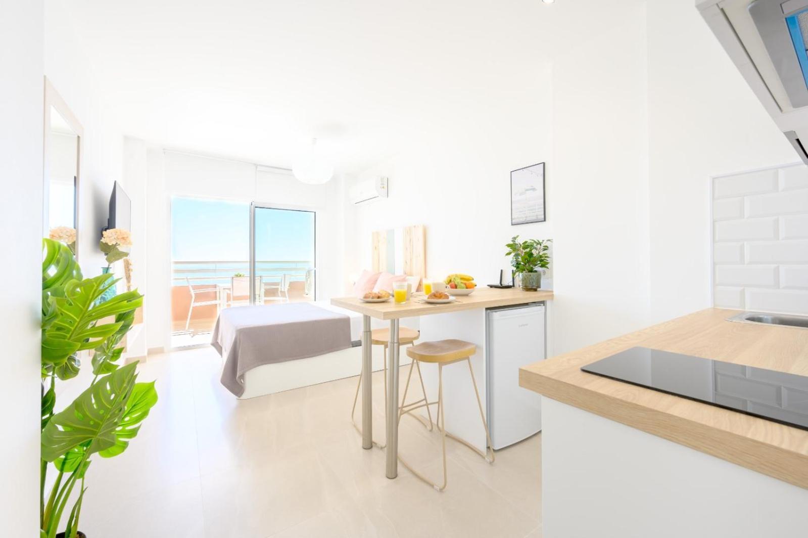 Stella Maris - Amazing Frontal Sea Views With Pool & Terrace By 10Tosea Apartment ฟูเอนฮิโรลา ภายนอก รูปภาพ