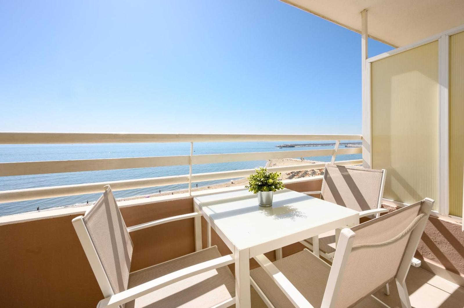 Stella Maris - Amazing Frontal Sea Views With Pool & Terrace By 10Tosea Apartment ฟูเอนฮิโรลา ภายนอก รูปภาพ